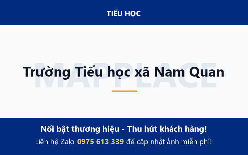 Trường Tiểu học xã Nam Quan