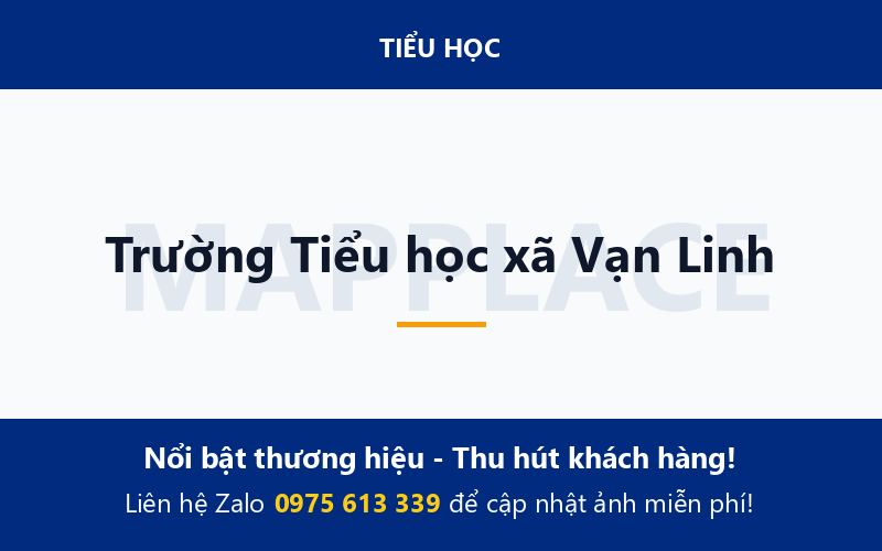 Trường Tiểu học xã Vạn Linh