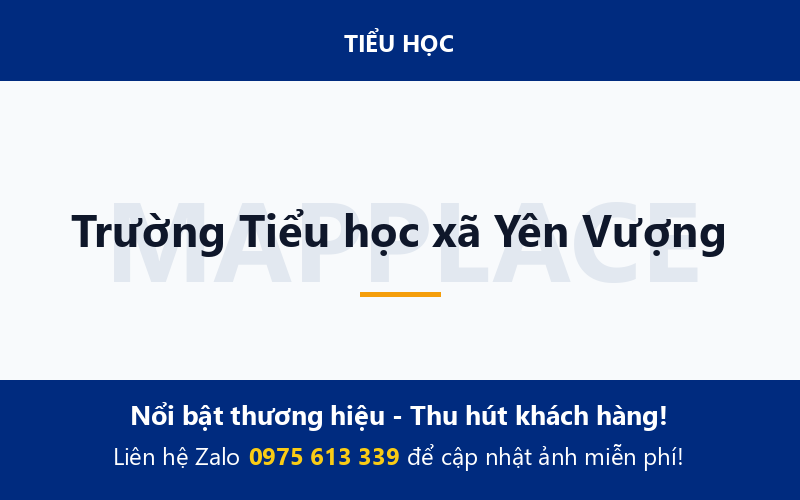 Trường Tiểu học xã Yên Vượng