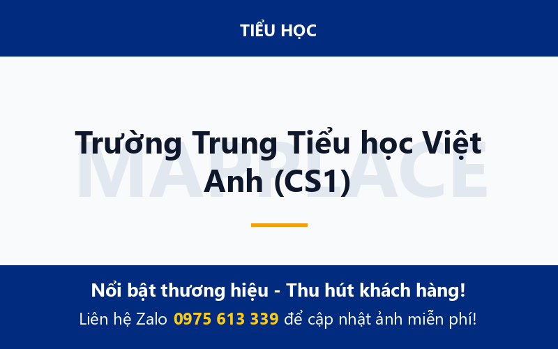 Trường Trung Tiểu học Việt Anh (CS1)