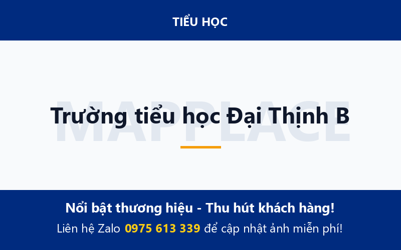 Trường tiểu học Đại Thịnh B