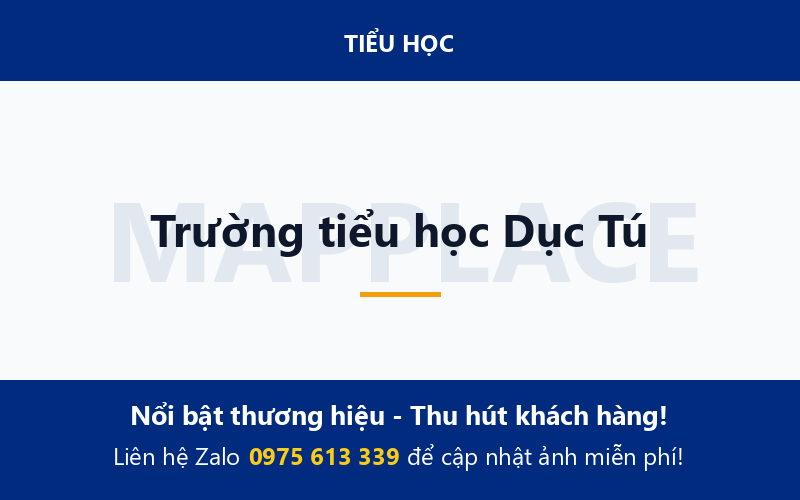 Trường tiểu học Dục Tú