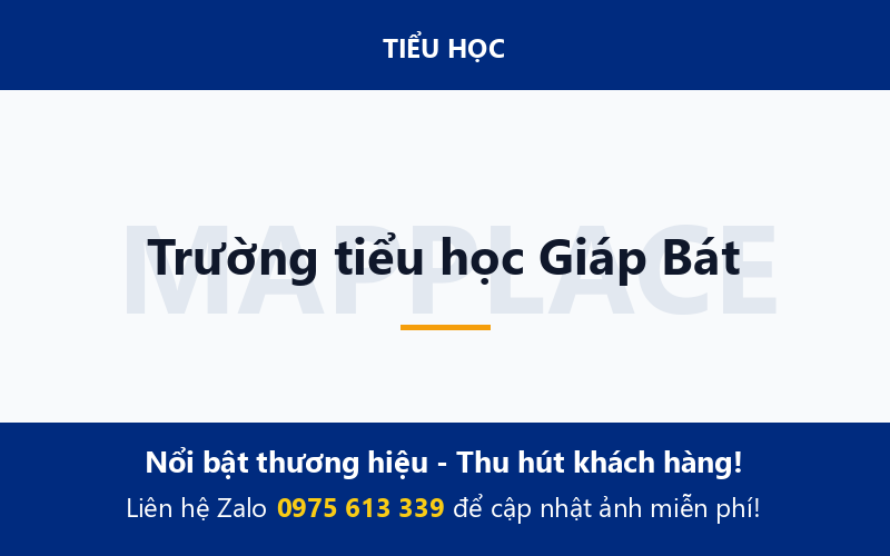 Trường tiểu học Giáp Bát