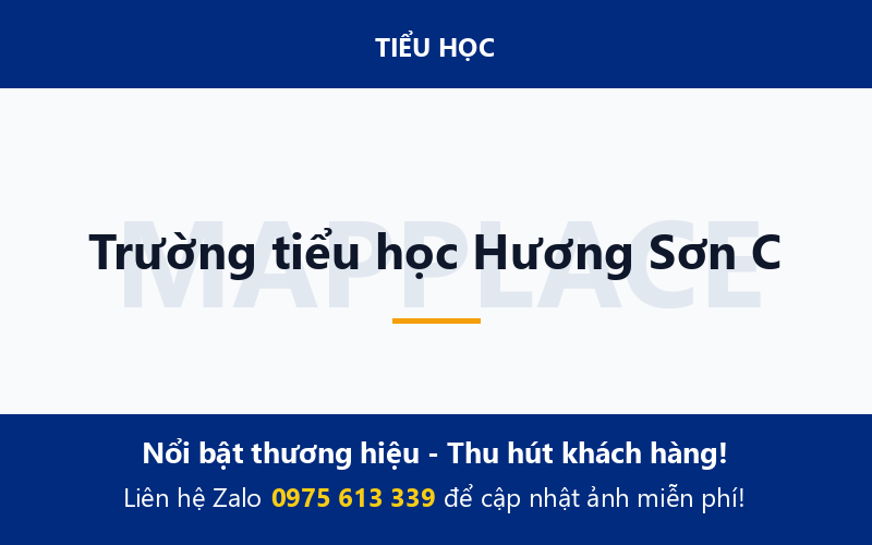 Trường tiểu học Hương Sơn C