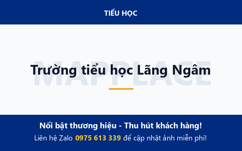 Trường tiểu học Lãng Ngâm