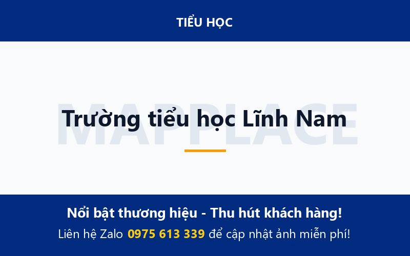 Trường tiểu học Lĩnh Nam