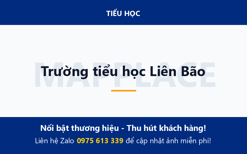 Trường tiểu học Liên Bão