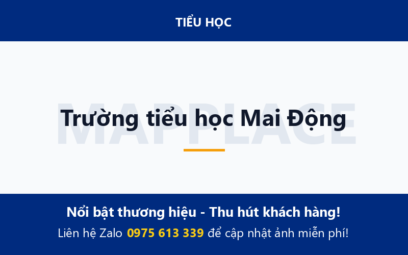 Trường tiểu học Mai Động