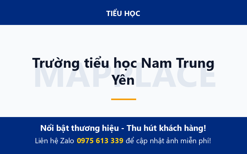 Trường tiểu học Nam Trung Yên