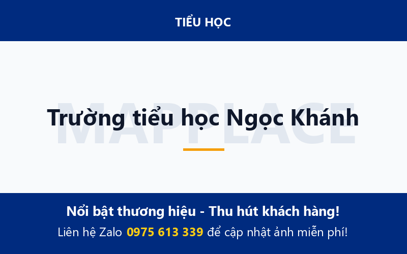 Trường tiểu học Ngọc Khánh