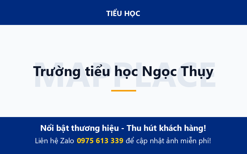 Trường tiểu học Ngọc Thụy