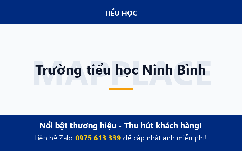 Trường tiểu học Ninh Bình