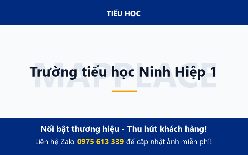 Trường tiểu học Ninh Hiệp 1
