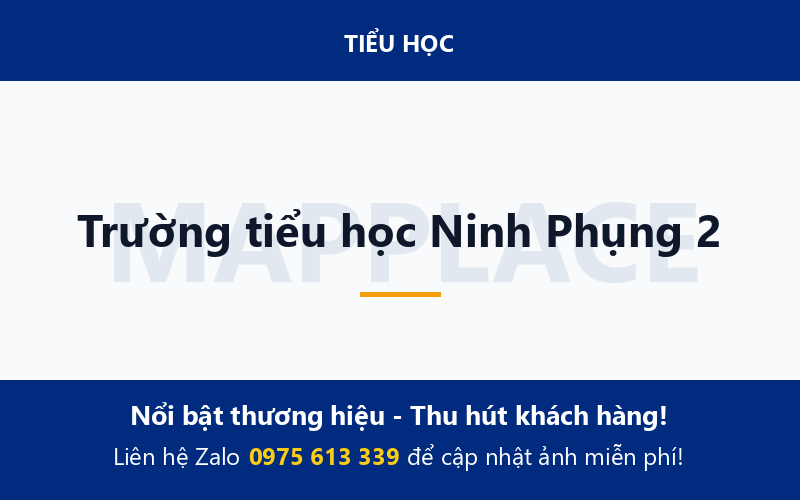Trường tiểu học Ninh Phụng 2