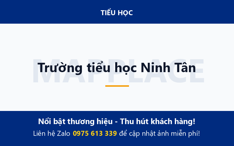 Trường tiểu học Ninh Tân