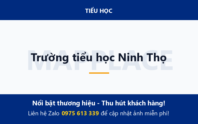 Trường tiểu học Ninh Thọ