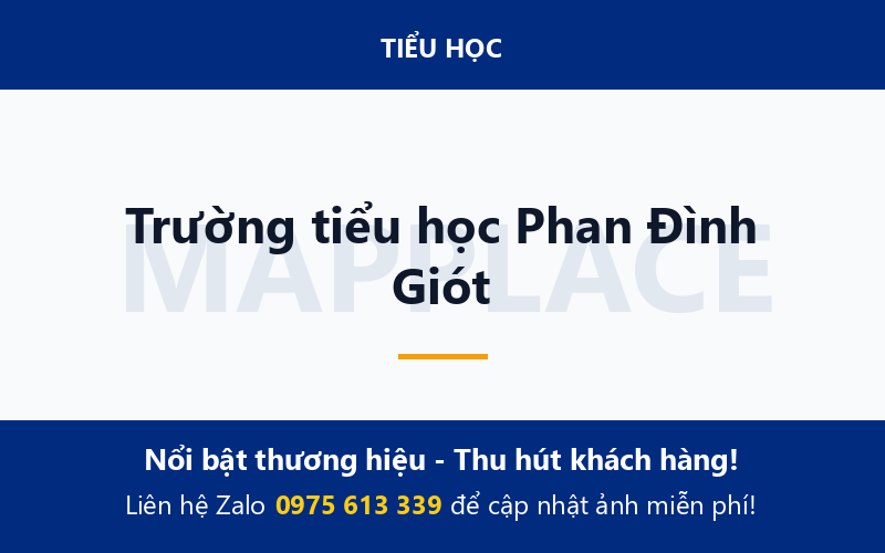Trường tiểu học Phan Đình Giót