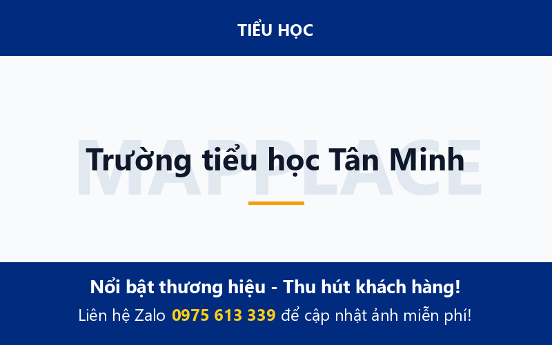 Trường tiểu học Tân Minh