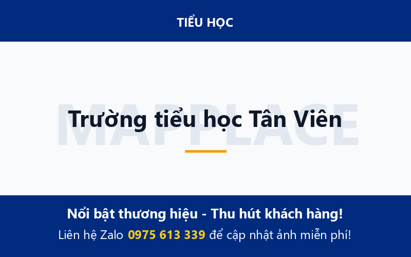 Trường tiểu học Tân Viên