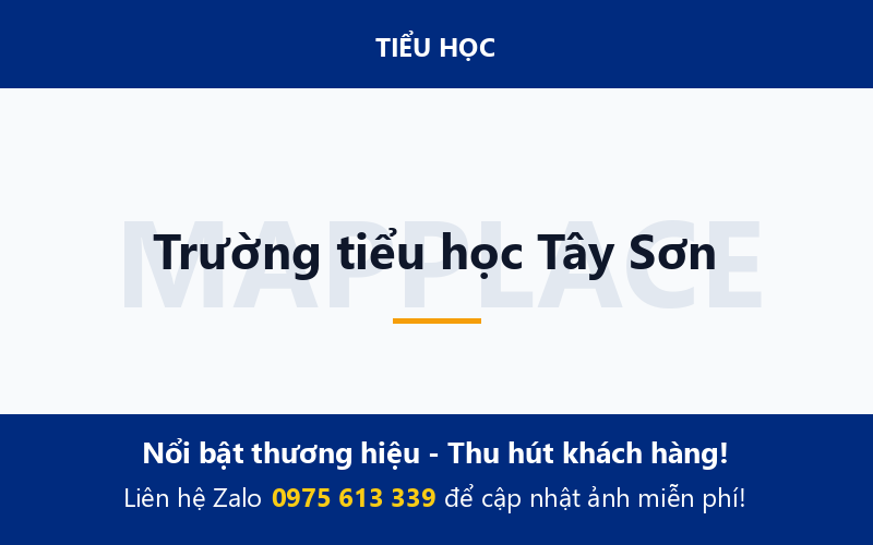 Trường tiểu học Tây Sơn