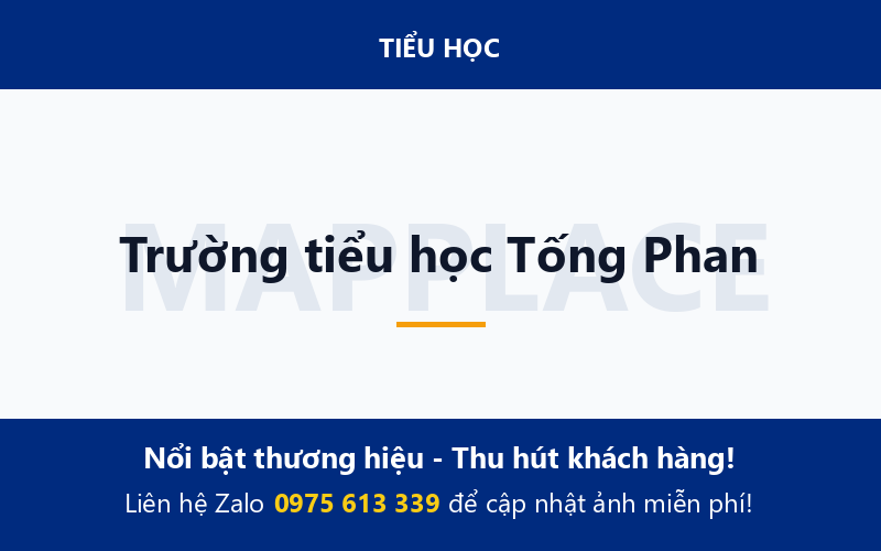 Trường tiểu học Tống Phan