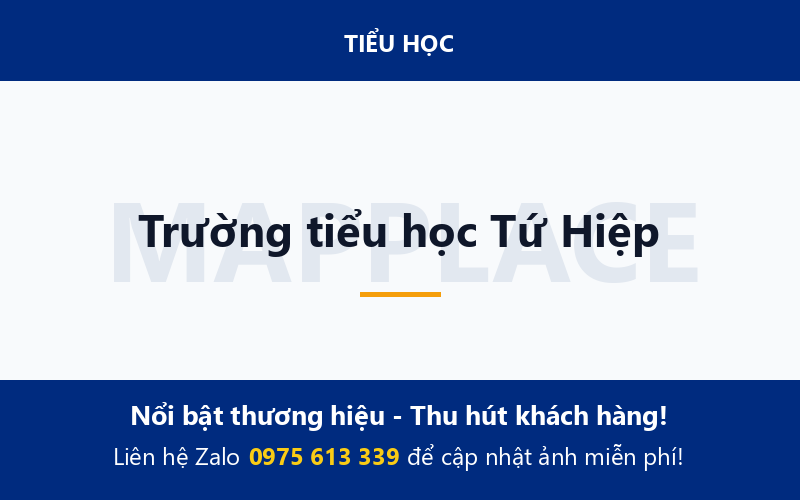 Trường tiểu học Tứ Hiệp