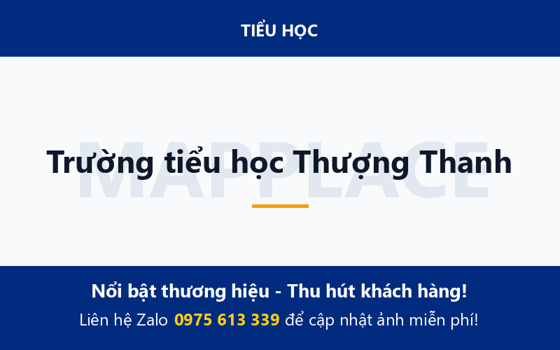 Trường tiểu học Thượng Thanh