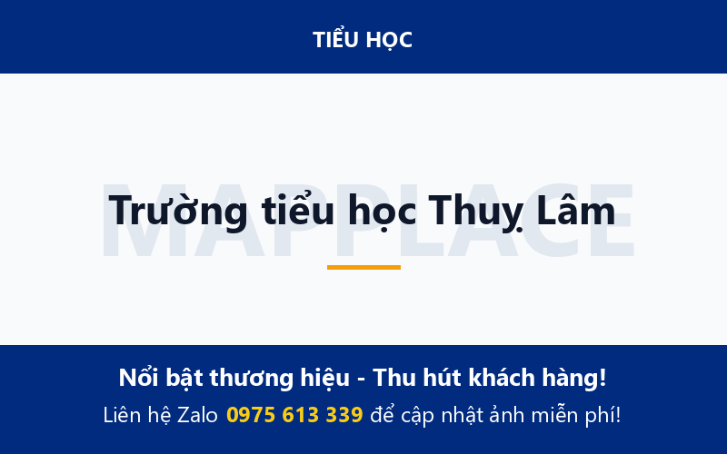 Trường tiểu học Thuỵ Lâm