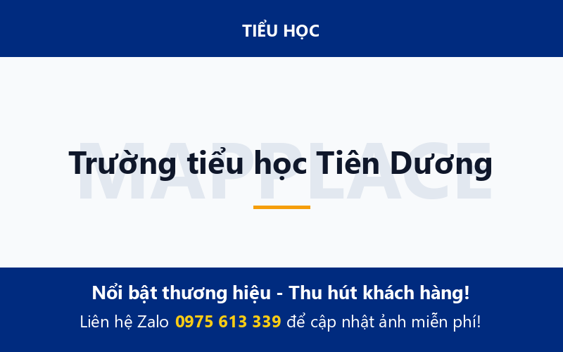 Trường tiểu học Tiên Dương