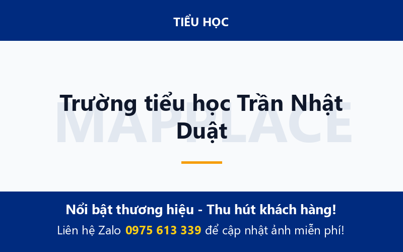 Trường tiểu học Trần Nhật Duật