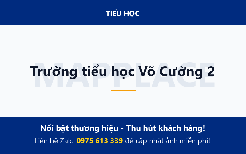 Trường tiểu học Võ Cường 2