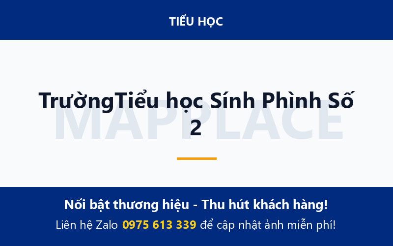 TrườngTiểu học Sính Phình Số 2