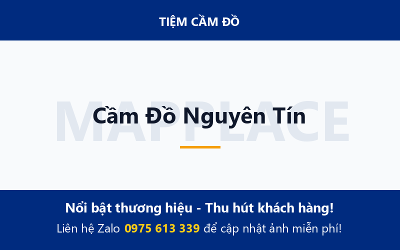 Cầm Đồ Nguyên Tín