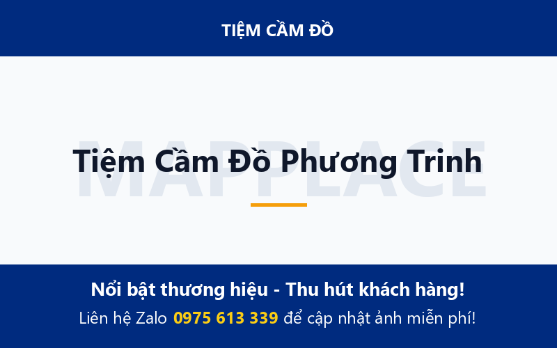Tiệm Cầm Đồ Phương Trinh
