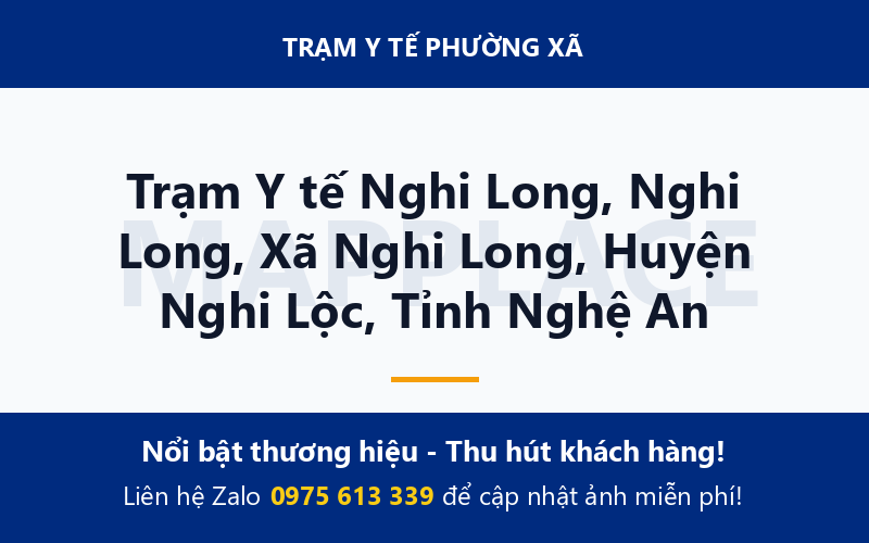 Trạm Y tế Nghi Long, Nghi Long, Xã Nghi Long, Huyện Nghi Lộc, Tỉnh Nghệ An