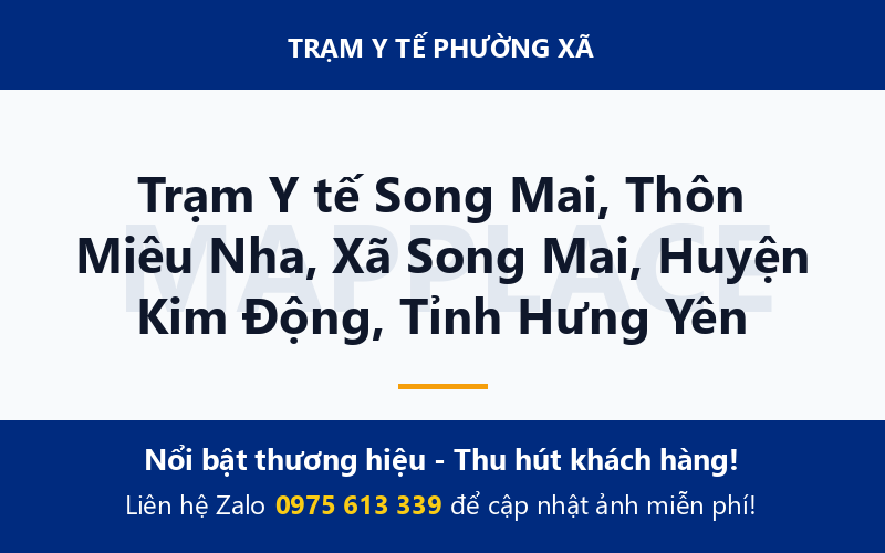 Trạm Y tế Song Mai, Thôn Miêu Nha, Xã Song Mai, Huyện Kim Động, Tỉnh Hưng Yên