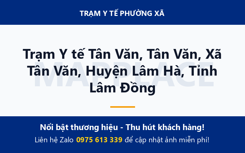 Trạm Y tế Tân Văn, Tân Văn, Xã Tân Văn, Huyện Lâm Hà, Tỉnh Lâm Đồng