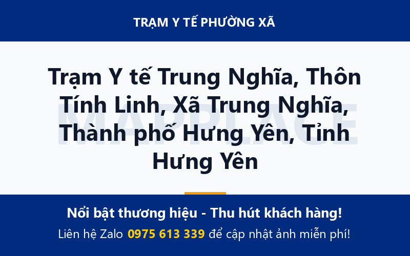 Trạm Y tế Trung Nghĩa, Thôn Tính Linh, Xã Trung Nghĩa, Thành phố Hưng Yên, Tỉnh Hưng Yên