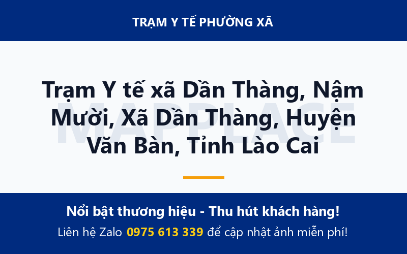 Trạm Y tế xã Dần Thàng, Nậm Mười, Xã Dần Thàng, Huyện Văn Bàn, Tỉnh Lào Cai