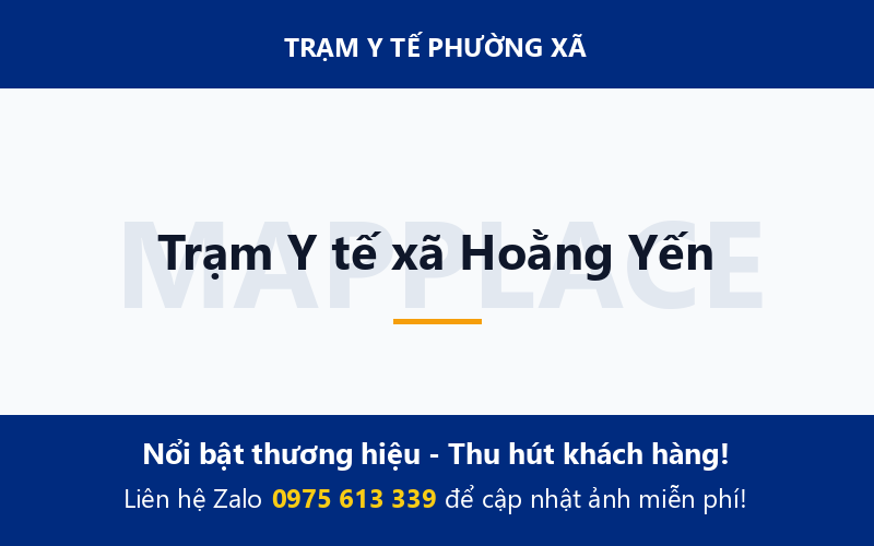 Trạm Y tế xã Hoằng Yến