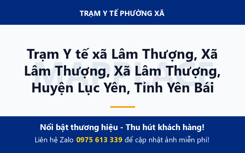 Trạm Y tế xã Lâm Thượng, Xã Lâm Thượng, Xã Lâm Thượng, Huyện Lục Yên, Tỉnh Yên Bái