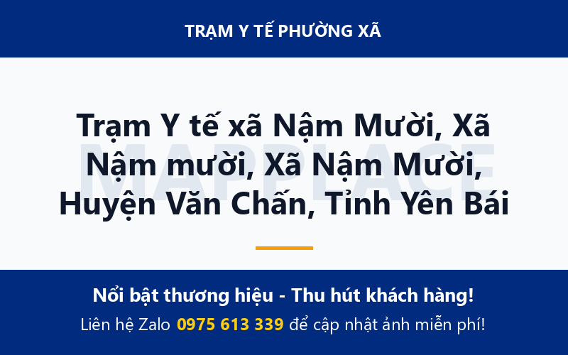 Trạm Y tế xã Nậm Mười, Xã Nậm mười, Xã Nậm Mười, Huyện Văn Chấn, Tỉnh Yên Bái