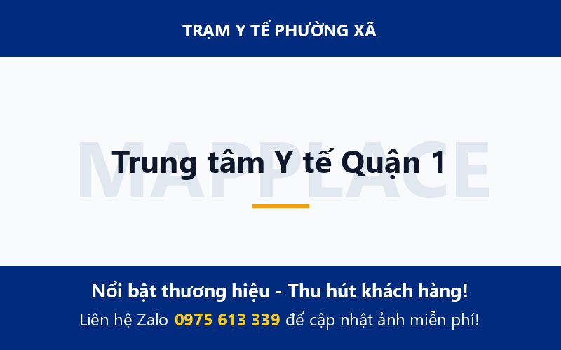 Trung tâm Y tế Quận 1