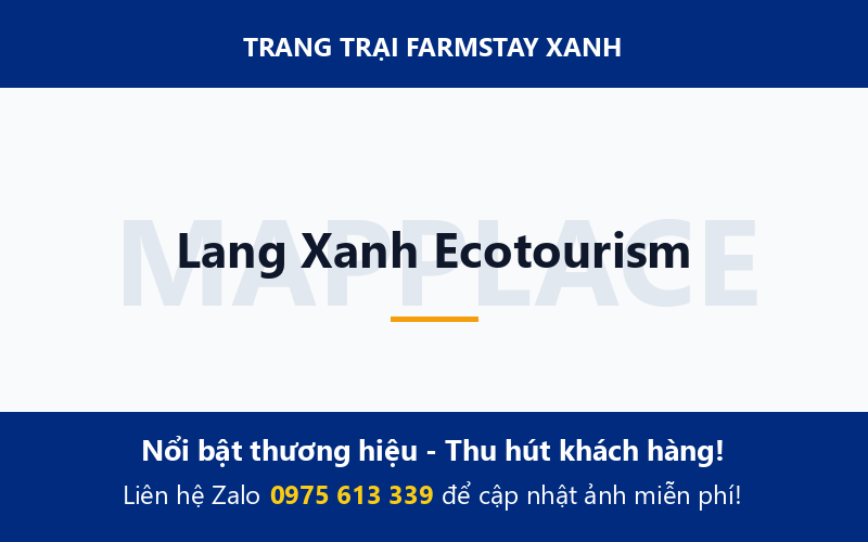 Lang Xanh Ecotourism