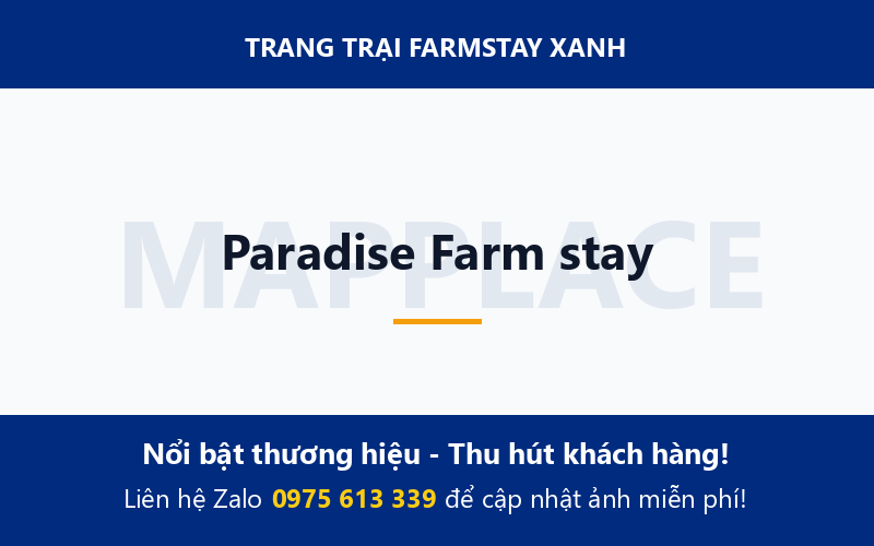 Paradise Farm stay