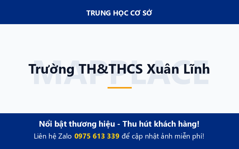 Trường TH&THCS Xuân Lĩnh