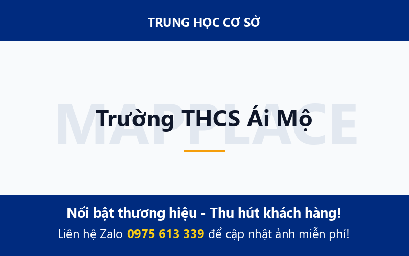 Trường THCS Ái Mộ