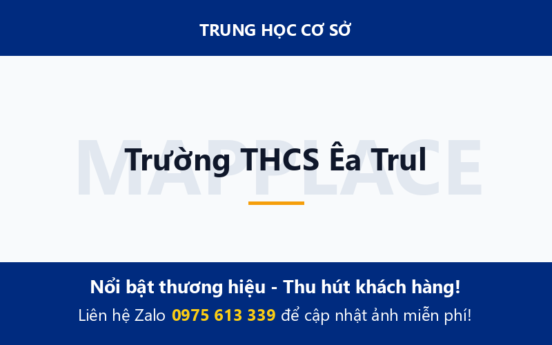 Trường THCS Êa Trul