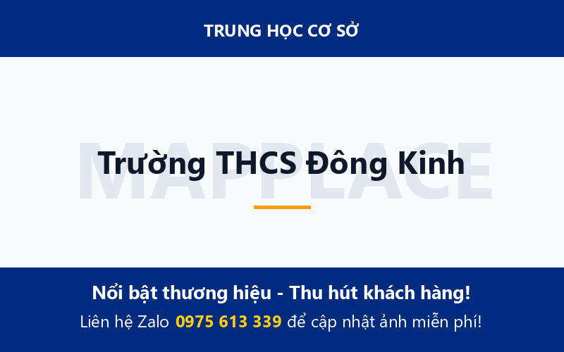 Trường THCS Đông Kinh
