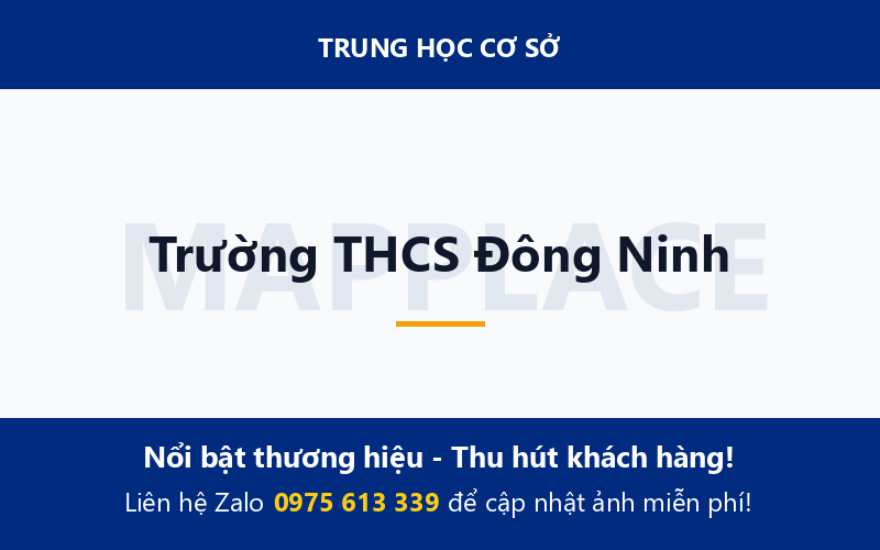Trường THCS Đông Ninh
